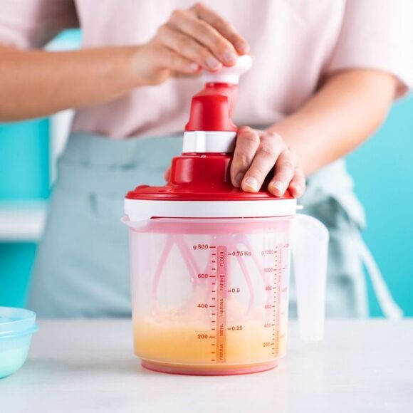Tupperware Whip & Mix Easy & SAFE Zero Electric Baking Mixer for Kids & Adults - Picture 4 of 7